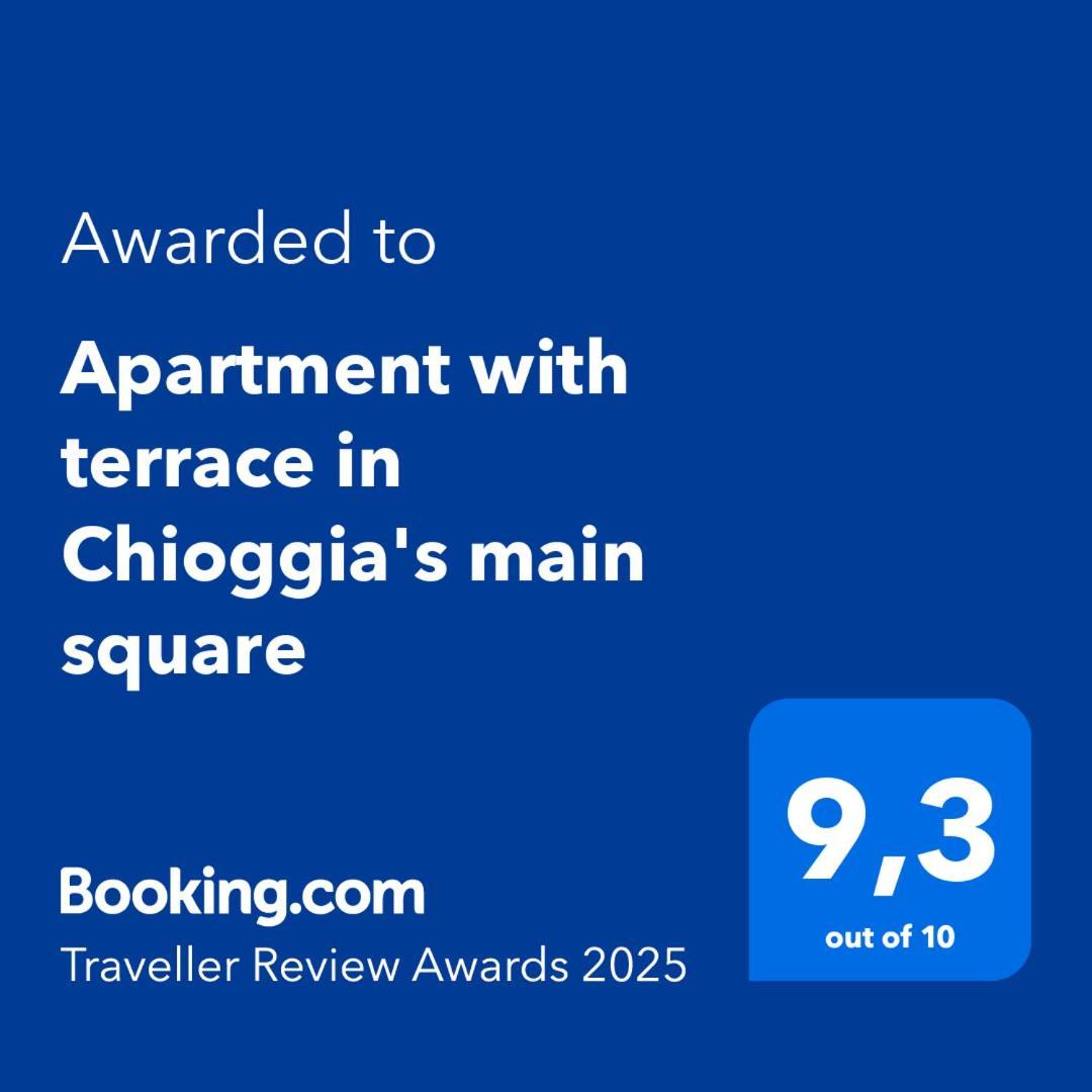 Apartment With Terrace In Chioggia'S Main Square Exterior foto